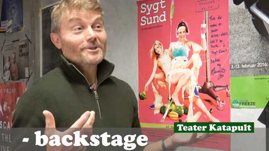 Teater Katapult - backstage 2025
